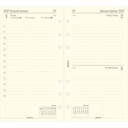 Filofax 2027 Refill | Personal | Dag