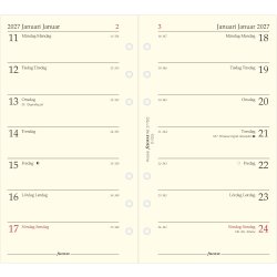 Filofax 2027 Refill | Personal | Uge