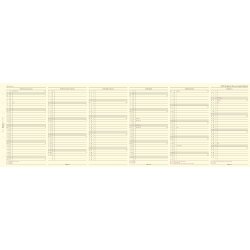Filofax 2028 Refill | Personal | Årsplan