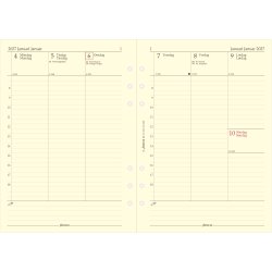 Filofax 2027 Refill | A5 | Uge | Højformat