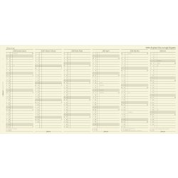 Filofax 2028 Refill | A5 | Årsplan