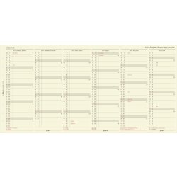 Filofax 2029 Refill | A5 | Årsplan