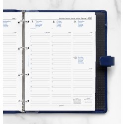 Filofax 2027 Refill | A4 | Uge | 5 sprog