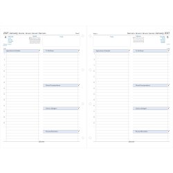 Filofax 2027 Refill | A4 | Dag | 5 sprog