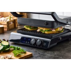 Nordic Sense Paninigrill, 2000 watt, sort
