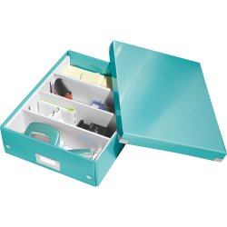 Leitz Click & Store Organizer boks medium, isblå