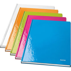 Leitz WOW notesbog A5, linjeret, orange