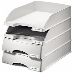 Leitz Plus Standard brevbakke, grå