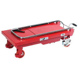 Mobilt løftebord med fodpumpe, 150 kg, 225-740 mm