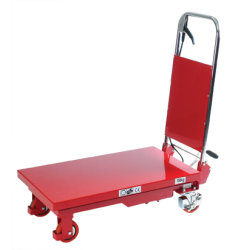 Mobilt løftebord med fodpumpe, 150 kg, 225-740 mm