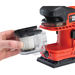Black & Decker DUOSAND™ rystepudser, 270w