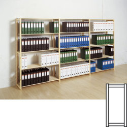 ABC hylde LxD: 39x30 cm, hvidlaseret