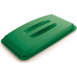 Låg "håndtag" til affaldsspand 60 l, Grøn
