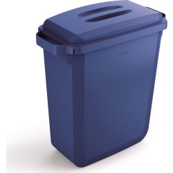 Låg "håndtag" til affaldsspand 60 l, Blå