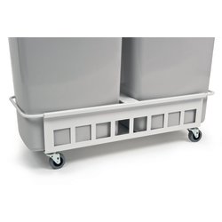 Transportvogn 2 stk. affaldsspand 90 liter