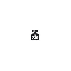 META Clip 230 kg, 250x100x(2x80), Grund, Pulverlak