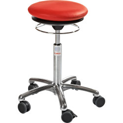 CL Pilates Air Seat, rød, kunstlæder, 52-71 cm