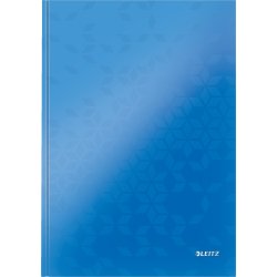 Leitz WOW notesbog A4, kvadreret, blå