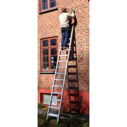 Enkeltstige med 80 mm dybe trin - Arbejdshøjde 4 m
