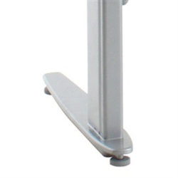 Flexo hæve/sænkebord 200 cm m/centerbue ahorn