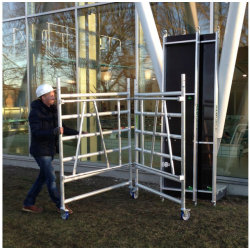 Foldestillads 135 x 245 - Højde 1,65 m