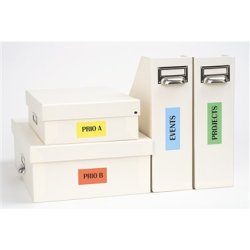 Avery 3454 farvede etiketter, 105 x 37mm, grøn