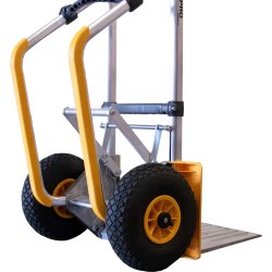 Ravendo sækkevogn Pro 2500, alu, 250 kg