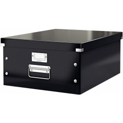 Leitz Click & Store opbevaringsboks large, sort