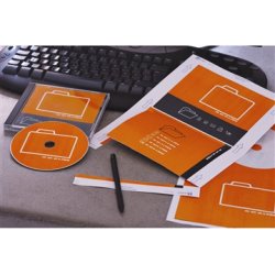 Avery C32250-25 CD-etiketter, 151 x 118mm, 25stk