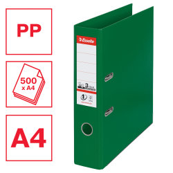 Esselte No.1 brevordner A4, 75mm, grøn