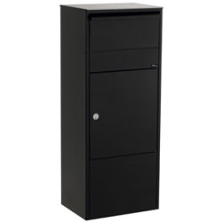 Allux 800 Pakkepostkasse, sort