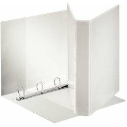 Esselte Indstiksringbind A4+, 4 DR, 50 mm, hvid