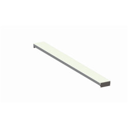 META palle stålhylde, 360x80 mm, Galvanis