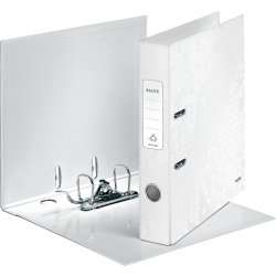 Leitz 180 WOW brevordner A4, 50mm, hvid