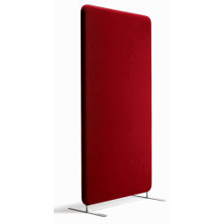 Abstracta softline skærmvæg rød B100xH136 cm