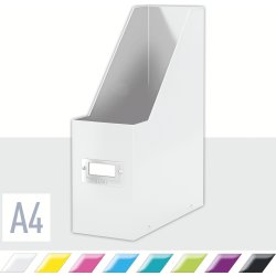 Leitz Click & Store tidsskriftholder, hvid