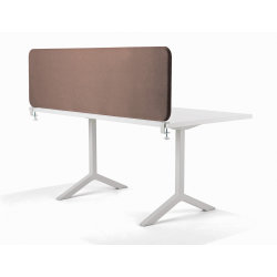Softline bordskærmvæg beige B1400xH590 mm