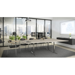 Switch medie konferencebord bøg laminat 170x375cm