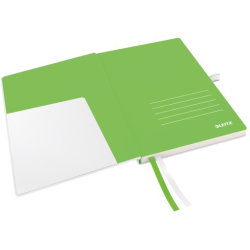 Leitz Complete notesbog A5, kvadreret, hvid