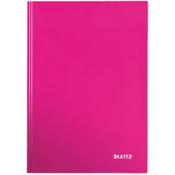 Leitz WOW notesbog A5, kvadreret, pink