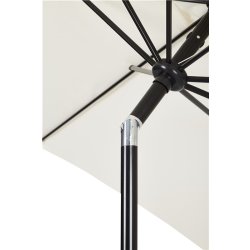 Felix parasol m/krank og tilt, Ø3 m, beige