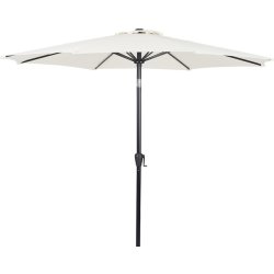 Felix parasol m/krank og tilt, Ø3 m, beige