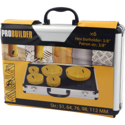 Probuilder hulsavesæt, 6 dele