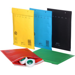 Airpro boblekuvert 200x275mm, sort
