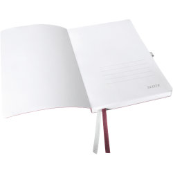 Leitz Style Notesbog A5, linjeret, rød
