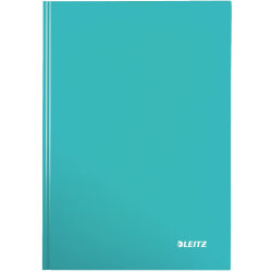 Leitz WOW notesbog A4, linjeret, isblå