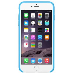 Apple iPhone 6/6S Plus bagcover, silikone, blå