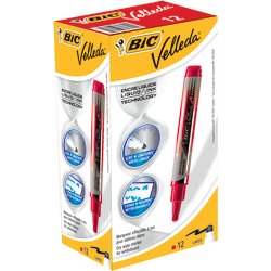 Bic Velleda Liquid Ink whiteboard, 4.2 mm, rød