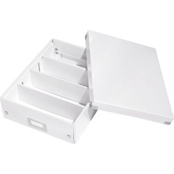 Leitz Click & Store Organizer boks medium, hvid