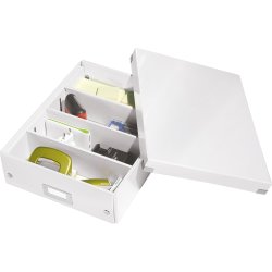 Leitz Click & Store Organizer boks medium, hvid